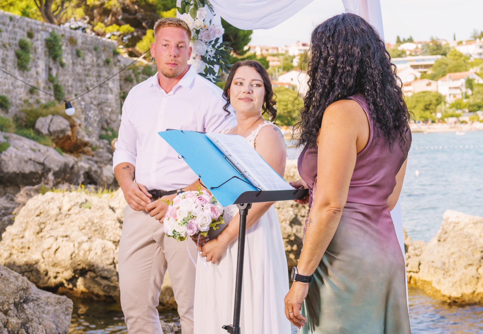 Esküvői fotó Krk szigetéről – Adria Dreams